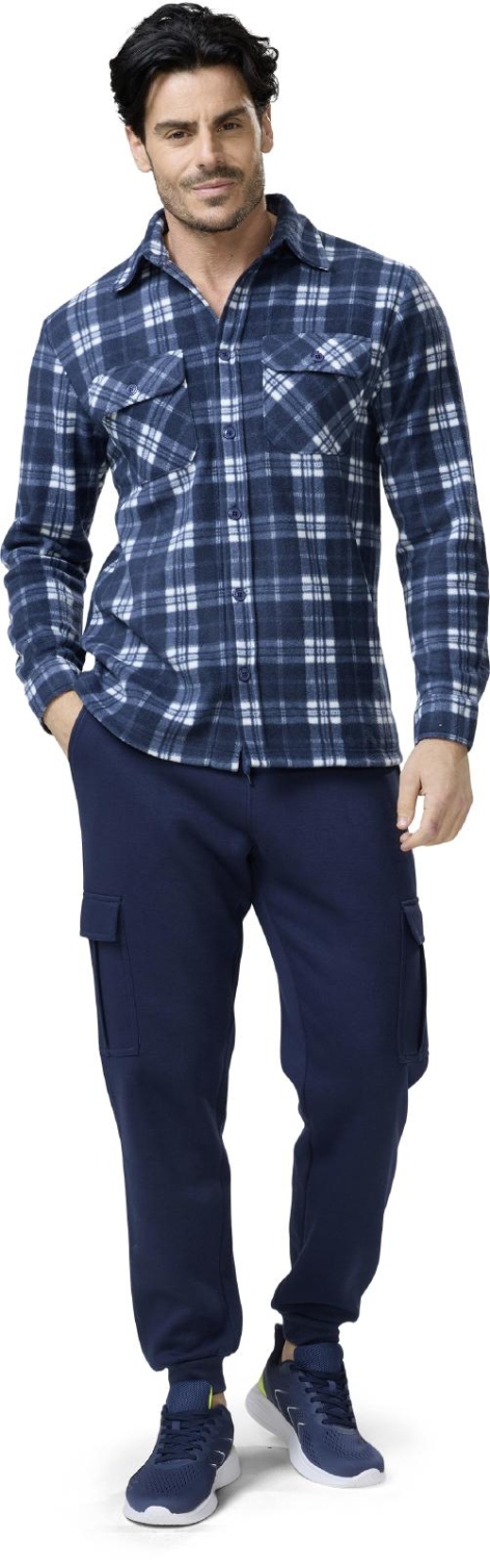 CAMICIA UOMO IN PILE