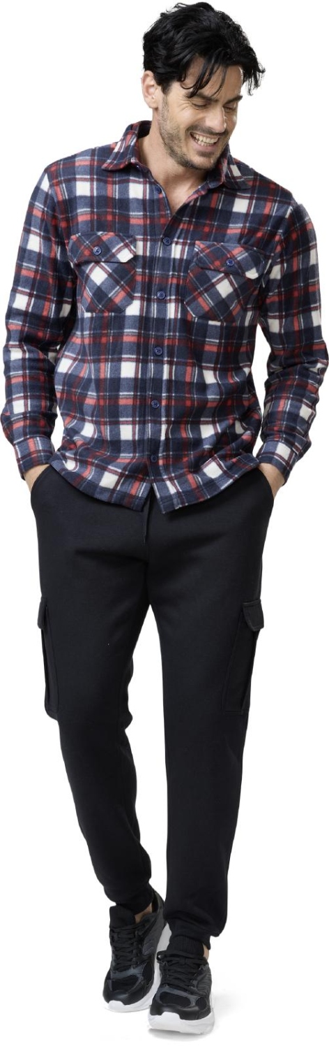 CAMICIA UOMO IN PILE