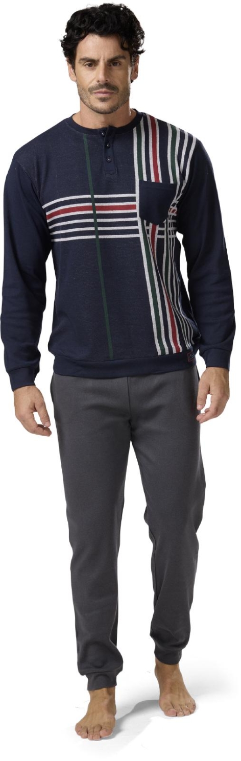 PIGIAMA UOMO JACQUARD ALV BY ALVIERO MARTINI