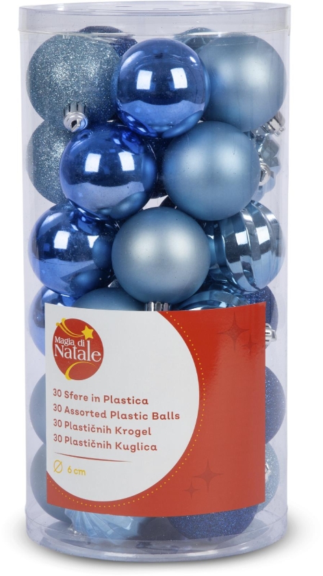 SET 30 SFERE IN PLASTICA