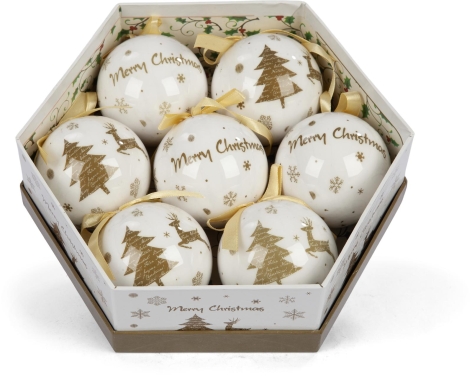 SET 7 PALLINE DI NATALE