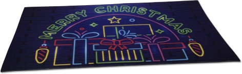 TAPPETO IN MICROFIBRA CON FONDO ANTISCIVOLO