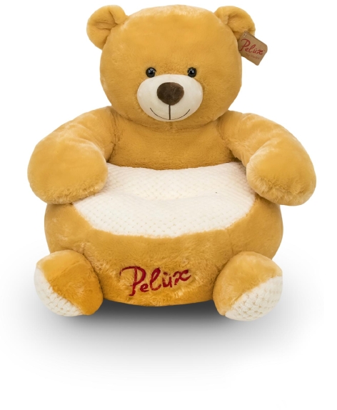 POLTRONA IN PELUCHE ORSO 48 CM