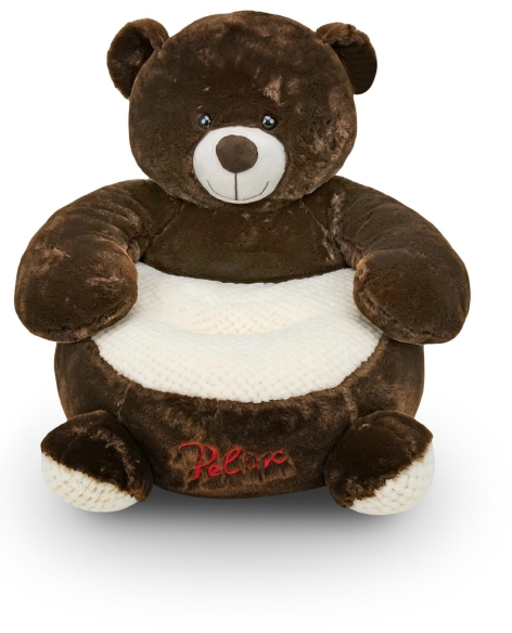 POLTRONA IN PELUCHE ORSO 48 CM