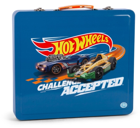VALIGETTA IN LATTA BARBIE/HOT WHEELS