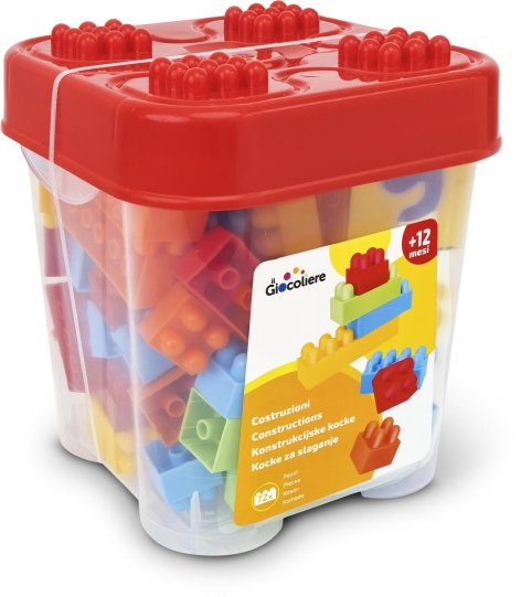 SECCHIELLO COSTRUZIONI 72 PEZZI