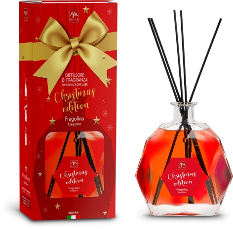 DIFFUSORE BOTTIGLIA IN VETRO ESAGONALE 700 ML