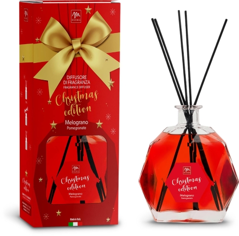 DIFFUSORE BOTTIGLIA IN VETRO ESAGONALE 700 ML