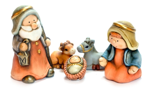 SET 5 PEZZI NATIVITÀ 
IN CERAMICA