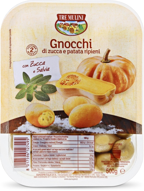 GNOCCHI CON ZUCCA E SALVIA