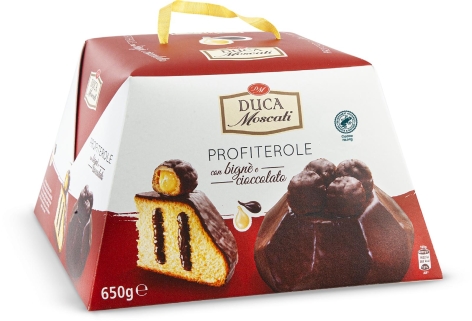 DOLCE PROFITEROLE
CON BIGNÈ E CIOCCOLATO
