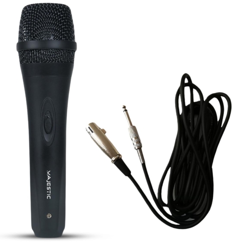 MICROFONO DINAMICO UNIDIREZIONALE 'MAJESTIC'