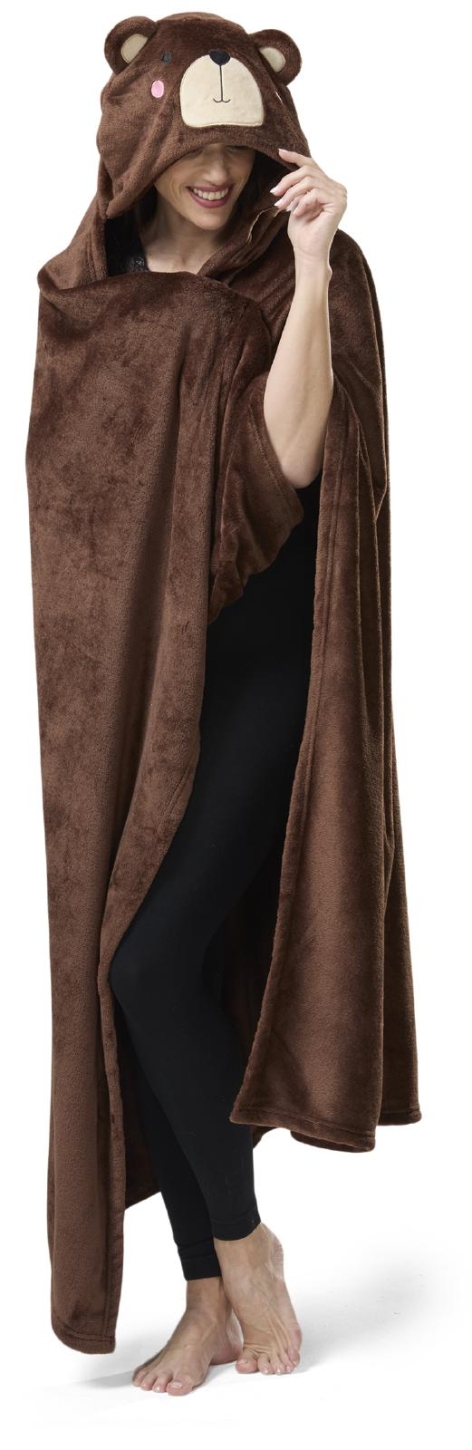 COPERTA CON CAPPUCCIO
ADULTO/BAMBINO