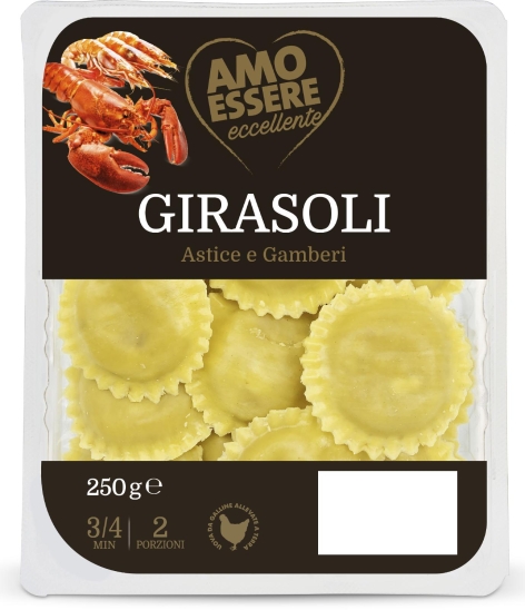 GIRASOLI ASTICE E GAMBERI