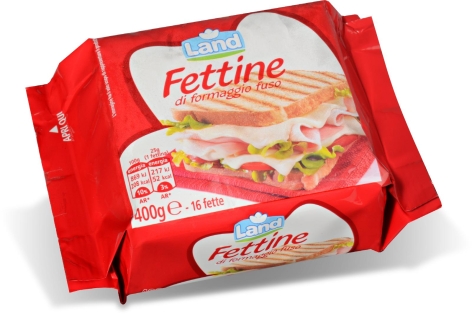 FETTINE DI
FORMAGGIO 
FUSO, 16 PZ