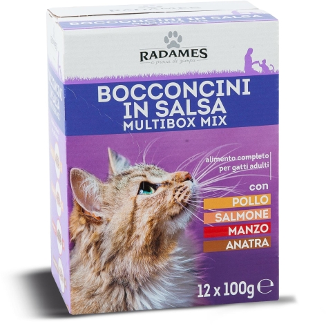 BOCCONCINI IN SALSA MULTIBOX MIX PER GATTO