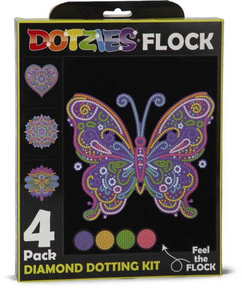 CREAZIONI 'DOTZIES FLOCK' 21X26 CM