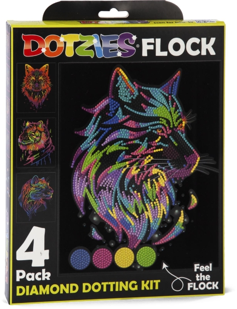 CREAZIONI 'DOTZIES FLOCK' 21X26 CM