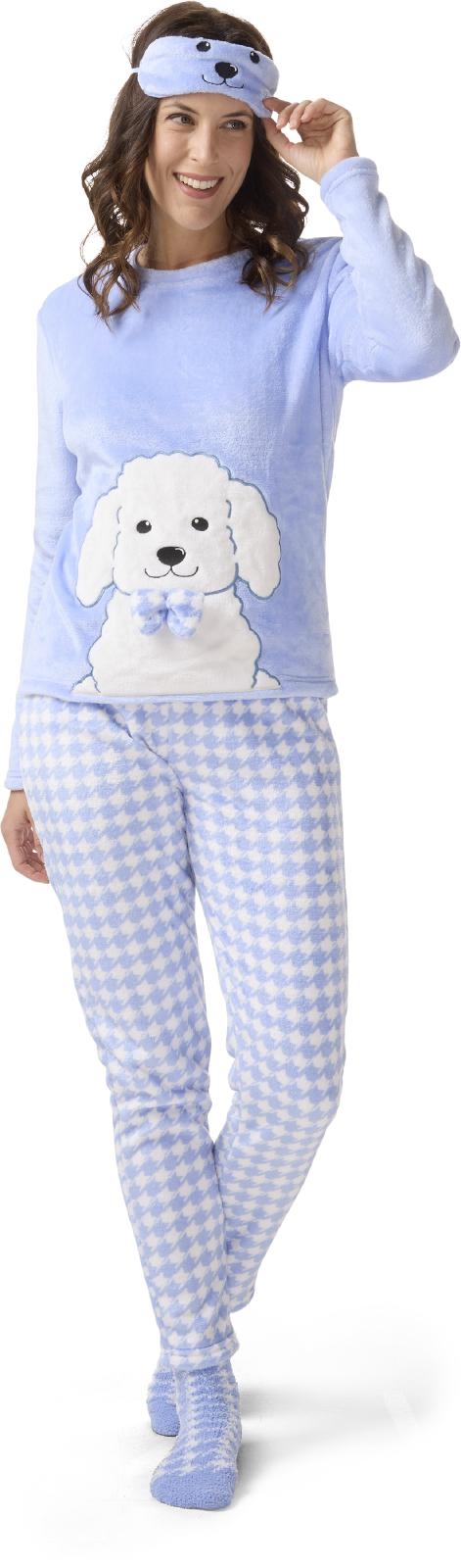 SET PIGIAMA + CALZINI + MASCHERINA