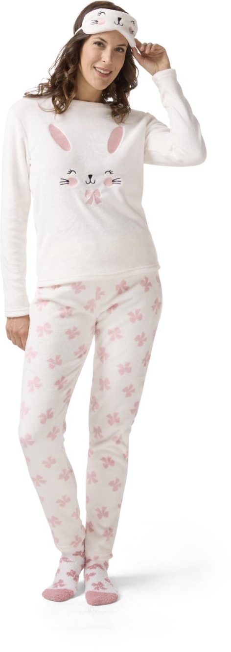 SET PIGIAMA + CALZINI + MASCHERINA