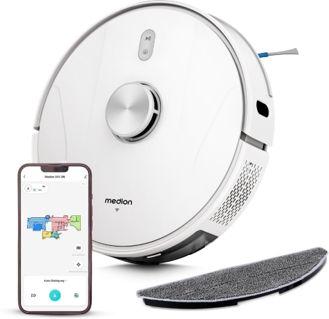 ROBOT ASPIRAPOLVERE MD11916 "MEDION"